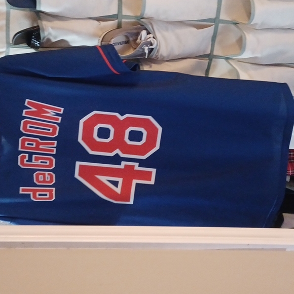 MLB deGrom Mets Jersery - Picture 3 of 5